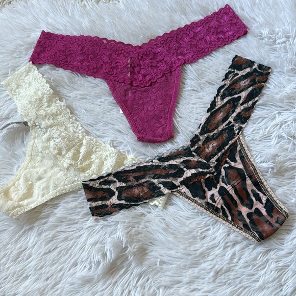 (3) Hanky Panky lowrise thong - Picture 3 of 12